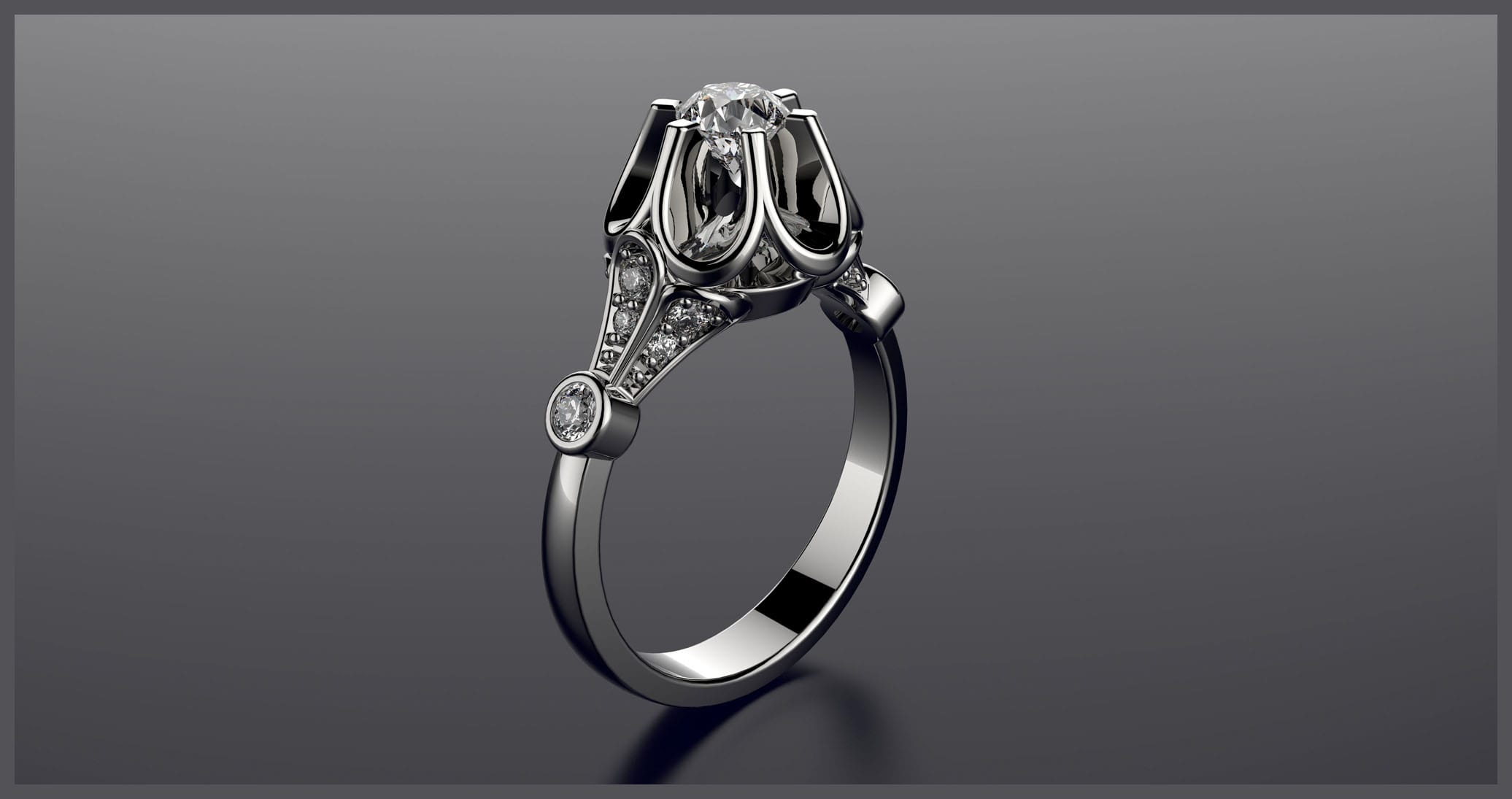 vintage antique diamond engagement ring
